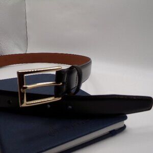 Brooks Brothers Classic Dress Gold Buckle Belt(WII11)